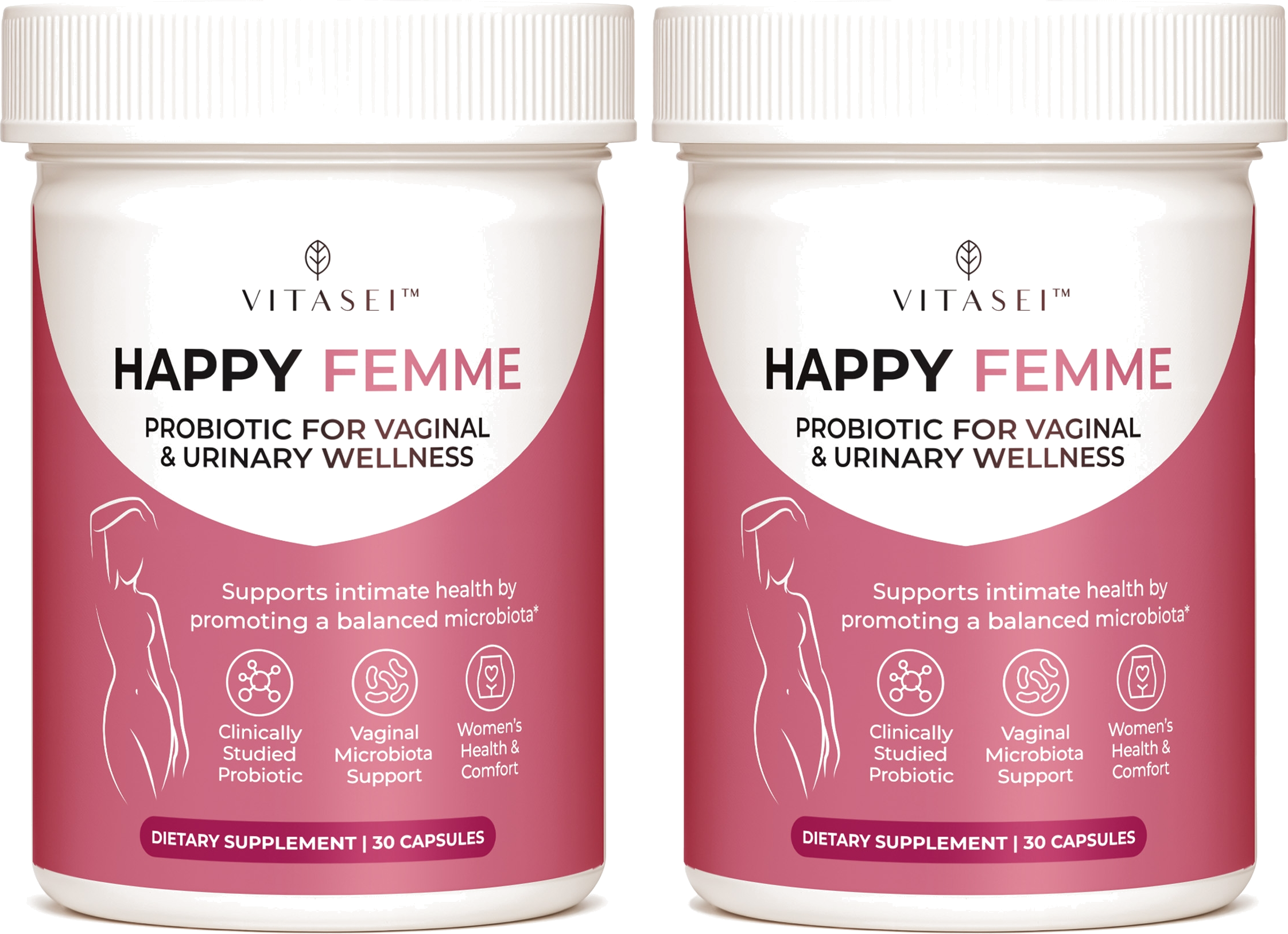 Pack 2 frascos Happy Femme