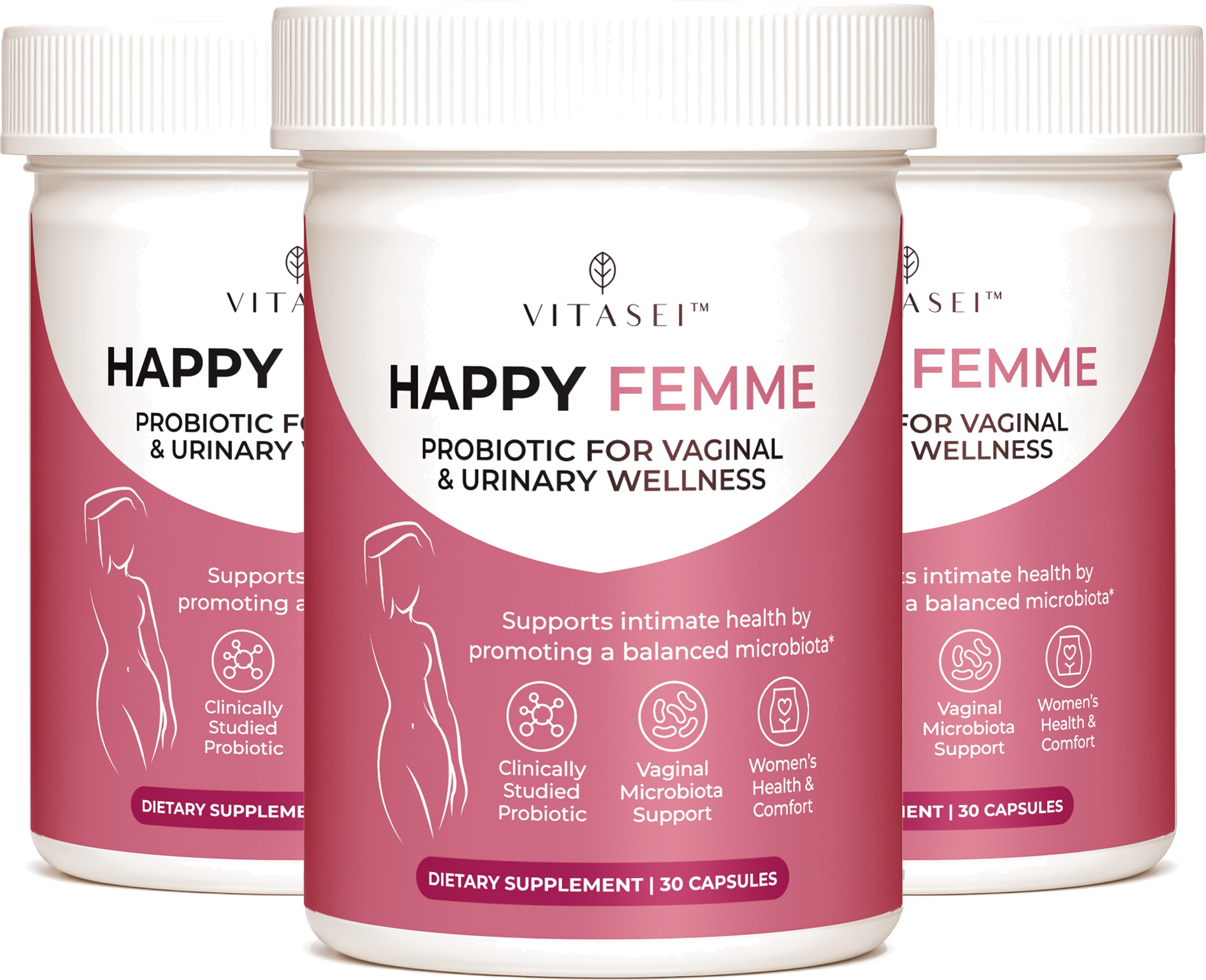 Pack 3 frascos Happy Femme